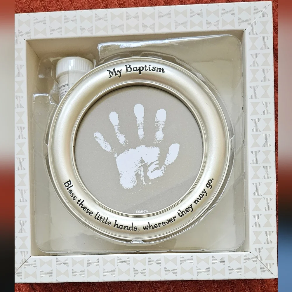 Hallmark handprint frame